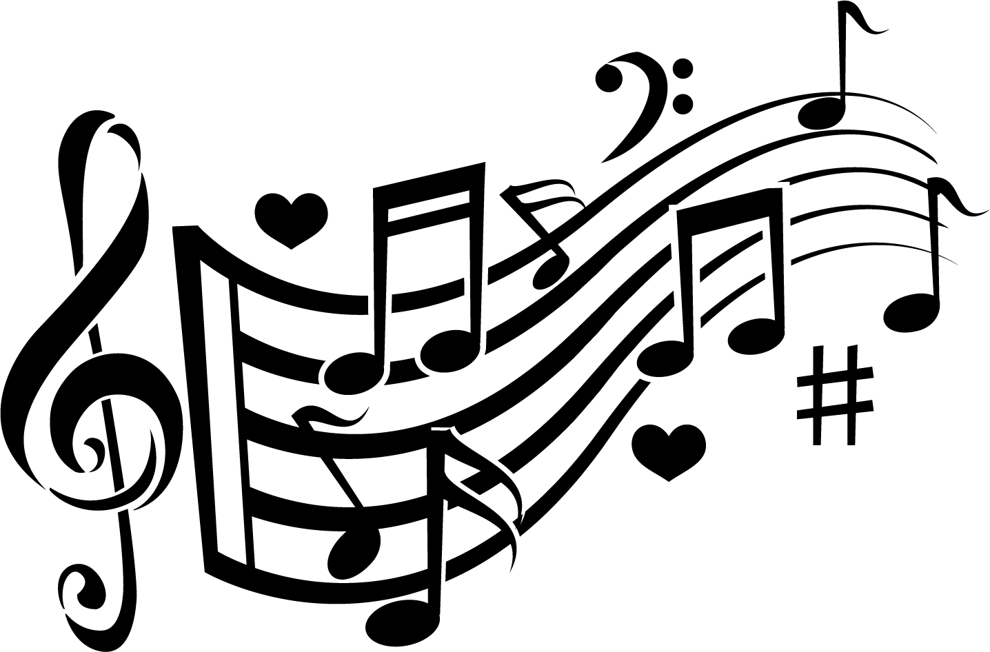 music notes